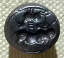 Free download Stamp seal: bull with head reversed free photo or picture to be edited with GIMP online image editor
