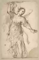 Free download Standing Angel Brandishing a Sword. free photo or picture to be edited with GIMP online image editor