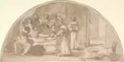 Free download St. Anthony Healing the Leg of a Boy free photo or picture to be edited with GIMP online image editor