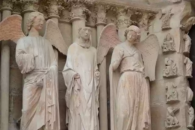 Free download Statue Cathedral Angels -  free free photo or picture to be edited with GIMP online image editor