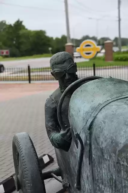 Free download Statue Racer Ferrari -  free photo or picture to be edited with GIMP online image editor