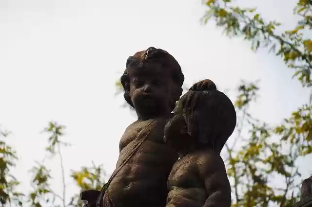 Free download Statues Angels Cupid -  free free photo or picture to be edited with GIMP online image editor