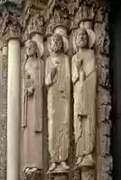 Free download statues_colonnes-chartres free photo or picture to be edited with GIMP online image editor