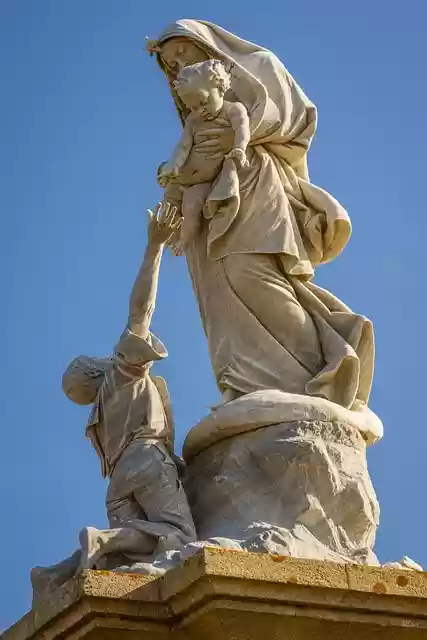 Free download statue sculpture mother of god free picture to be edited with GIMP free online image editor