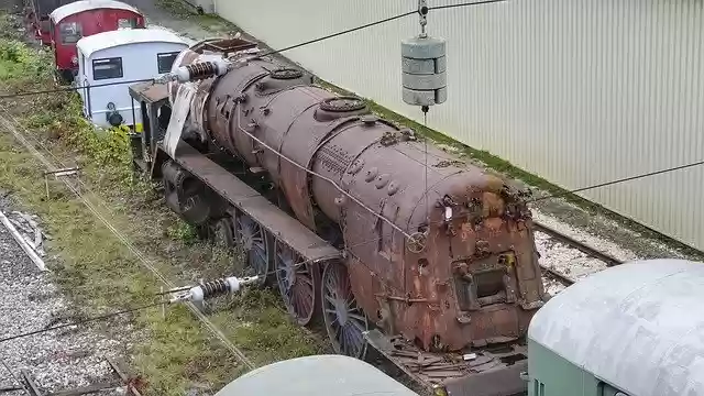 Free download Steam Locomotive Train Railway -  free free photo or picture to be edited with GIMP online image editor