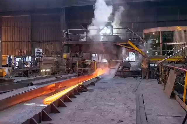 Free download Steel Industry Factory Rail -  free free photo or picture to be edited with GIMP online image editor