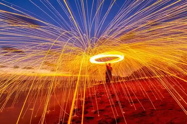 Free download Steel Wool On The Rock And -  free photo or picture to be edited with GIMP online image editor