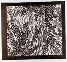 Free download Stencil with Sutumn Grasses free photo or picture to be edited with GIMP online image editor