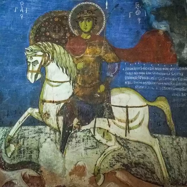 Free download St George Iconography Painting -  free photo or picture to be edited with GIMP online image editor