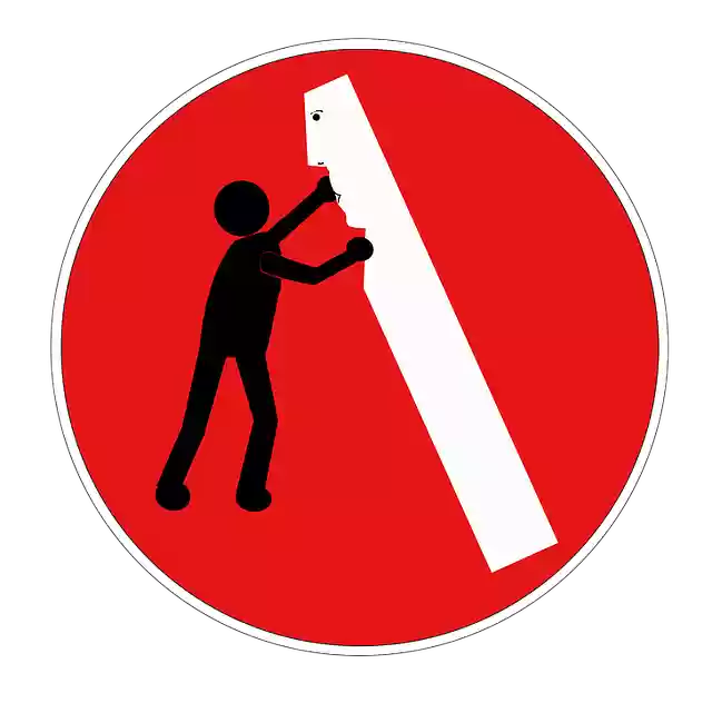 Stick Figure Road Sign Traffic by OffiDocs for