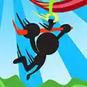 Stickman Jumping Game  screen for extension Chrome web store in OffiDocs Chromium