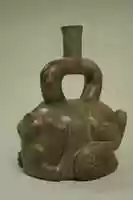 Free download Stirrup Spout Bottle: Feline and Serpent free photo or picture to be edited with GIMP online image editor