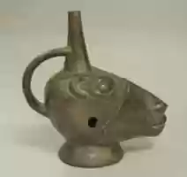 Free download Stirrup Spout Bottle with Llama Head free photo or picture to be edited with GIMP online image editor