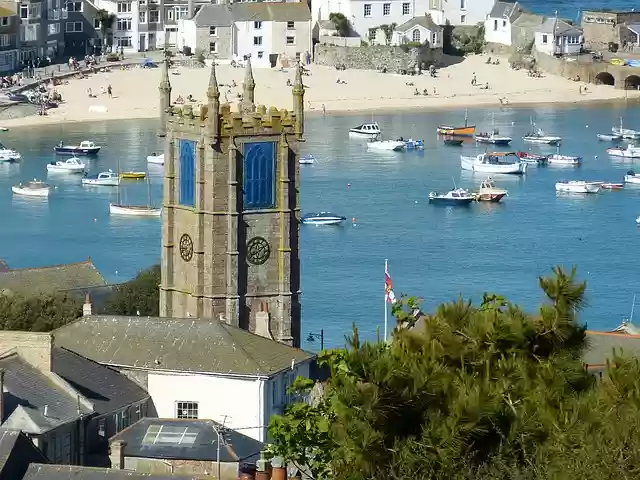 Free download st ives church tower england free picture to be edited with GIMP free online image editor