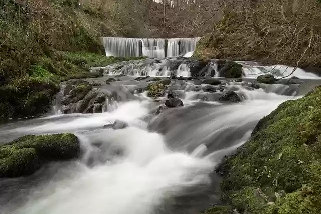 Free download Stockghyll Weir Waterfall Water -  free photo or picture to be edited with GIMP online image editor