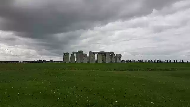 Free download Stone Henge History Cloudy -  free free photo or picture to be edited with GIMP online image editor
