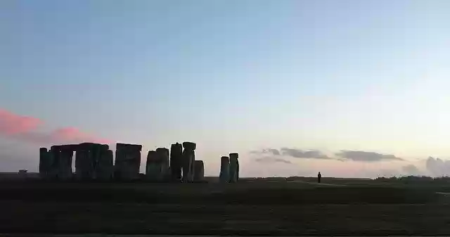 Free download Stonehenge Sunset Evening -  free photo or picture to be edited with GIMP online image editor