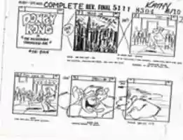 Free download Storyboard 5111-8304 DONKEY KONG (1983) RUBY-SPEARS free photo or picture to be edited with GIMP online image editor