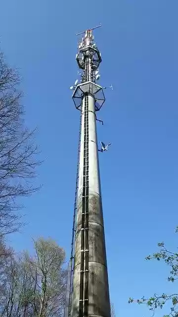 Free download Strand Mast Transmission Tower -  free photo or picture to be edited with GIMP online image editor