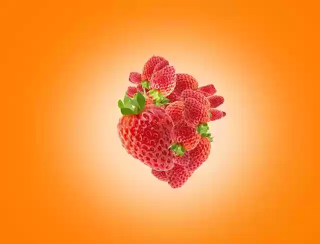 Free download Strawberry Isolated Background -  free photo or picture to be edited with GIMP online image editor