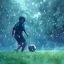 Streamonsport Soccer In the rain with boy  screen for extension Chrome web store in OffiDocs Chromium