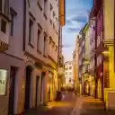 Street alley lights up  screen for extension Chrome web store in OffiDocs Chromium