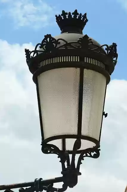 Free download Street Lamp Sky Clouds -  free photo or picture to be edited with GIMP online image editor