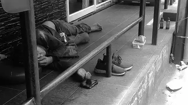 Free download Street Tramp Dirty Hand -  free photo or picture to be edited with GIMP online image editor