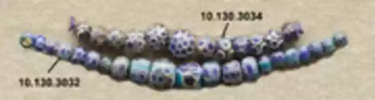 Free download String of 12 Eyed Beads free photo or picture to be edited with GIMP online image editor
