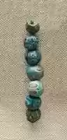 Free download String of 7 Eyed Beads free photo or picture to be edited with GIMP online image editor