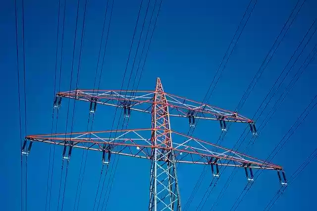 Free download Strommast Energy Electricity High free photo template to be edited with GIMP online image editor