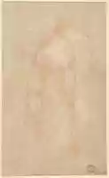 Free download Study of a Headless Draped Figure with Arms Crossed; verso: Figure of a Man in a Voluminous robe, Seen from Behind free photo or picture to be edited with GIMP online image editor