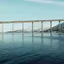 Stunning Arctic Bridge View in Tromsø, Norway  screen for extension Chrome web store in OffiDocs Chromium