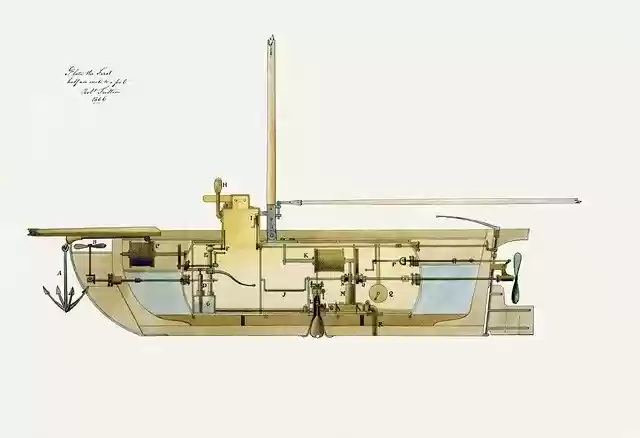 Free download Submarine U Boat Schema -  free illustration to be edited with GIMP free online image editor