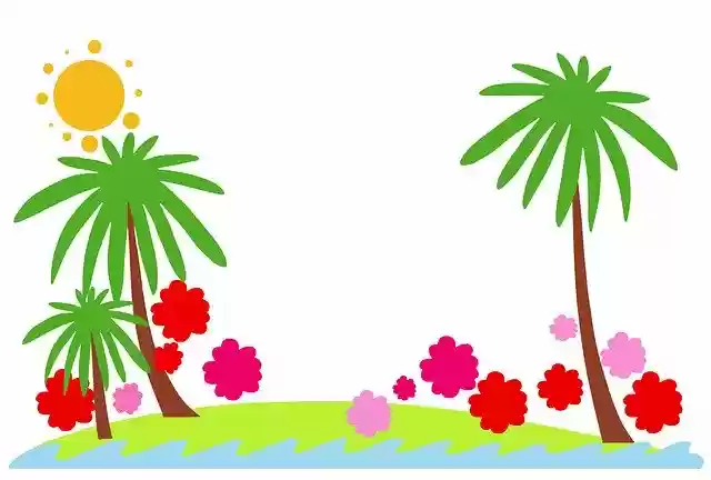 Free download Summer Card Beach -  free illustration to be edited with GIMP free online image editor
