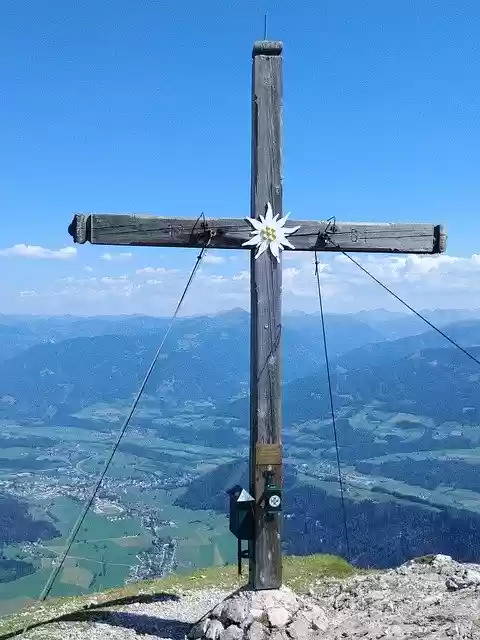Free download Summit Cross Mountain Austria -  free photo or picture to be edited with GIMP online image editor