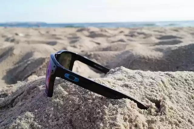 Free download Sunglasses Sand Beach -  free photo or picture to be edited with GIMP online image editor