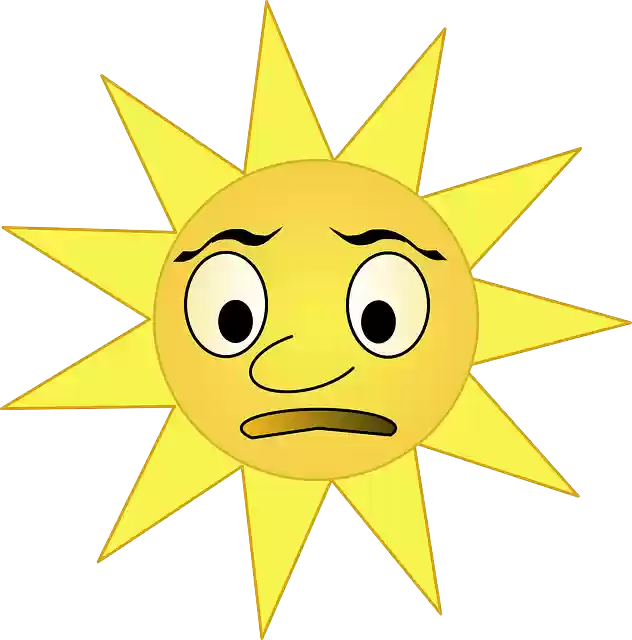 Free download Sun Rays Grumpy - Free vector graphic on Pixabay free illustration to be edited with GIMP free online image editor