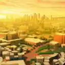 Sunrise Cityscape  screen for extension Chrome web store in OffiDocs Chromium