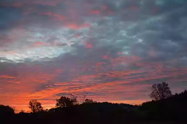 Free download Sunrise Landscape Colorful -  free photo or picture to be edited with GIMP online image editor