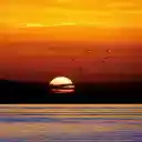 Sunset and the Sea  screen for extension Chrome web store in OffiDocs Chromium