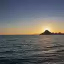 Sunset at the wide sea  screen for extension Chrome web store in OffiDocs Chromium