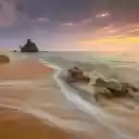 Sunset Beach Theme  screen for extension Chrome web store in OffiDocs Chromium