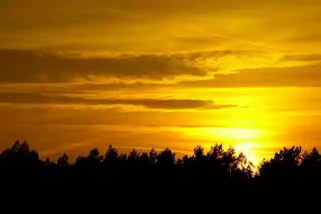 Free download Sunset Colorful Sky -  free photo or picture to be edited with GIMP online image editor