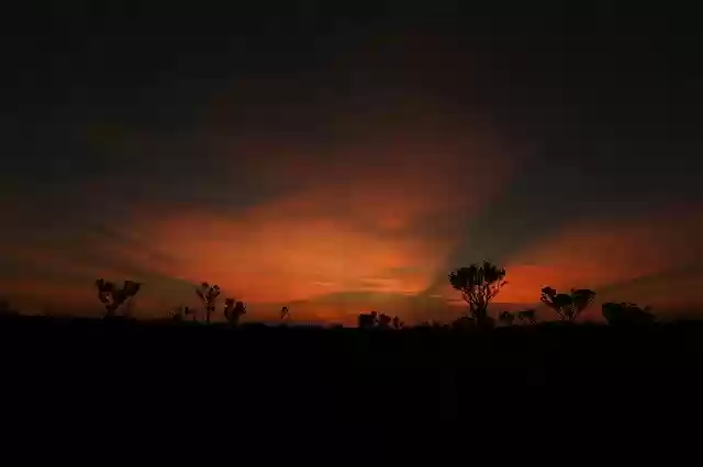 Free download Sunset Desert Outback -  free photo or picture to be edited with GIMP online image editor