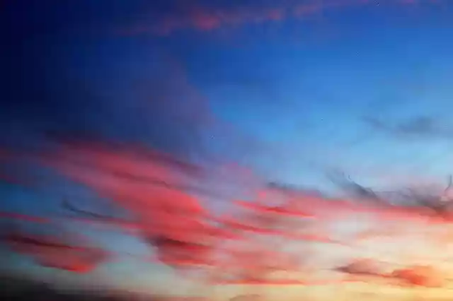 Free download Sunset Evening Blue -  free photo or picture to be edited with GIMP online image editor