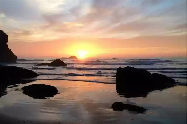 Free download Sunset Lake Water -  free free photo or picture to be edited with GIMP online image editor