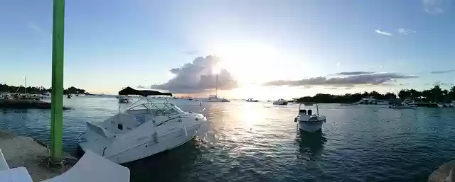Скачать бесплатно Sunset Marine Boat - бесплатное фото или изображение для редактирования с помощью онлайн-редактора изображений GIMP