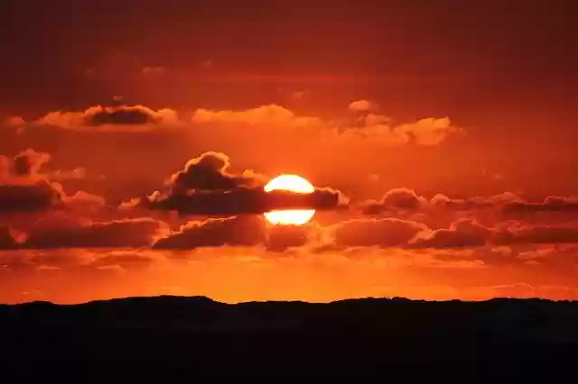 Free download Sunset North Sea -  free free photo or picture to be edited with GIMP online image editor