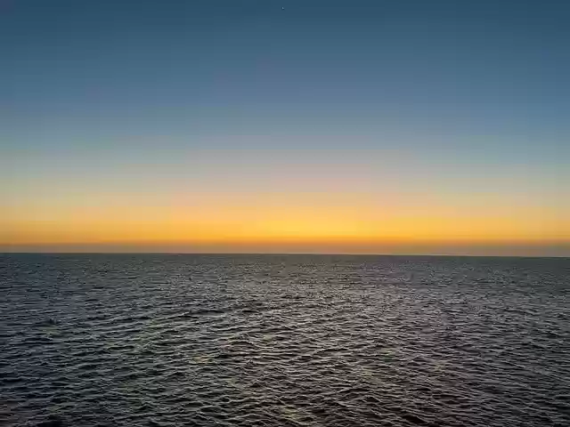 Free download sunset outdoors sea ocean free picture to be edited with GIMP free online image editor
